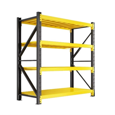 Customized Colour Medium Duty Warehouse Rack / Medium Duty Storage Rack with Adjustable Features