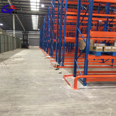 Adjustable Weight Capacity Pallet Racking 3-10 Levels for Narrow Aisle Storage Forklift Accessible