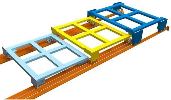 Customized Q235B Steel Push Back Shelving Storage Racks With Adjustable Beam Levels