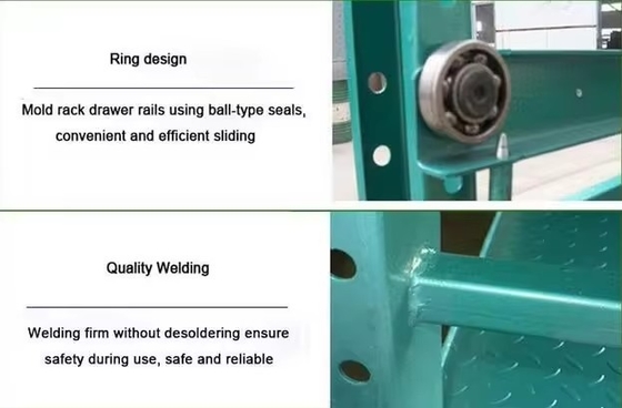Adjustable Steel Mould Racking Heavy Duty 500-2000kg/Layer Storage Solution