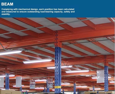 Customizable Floor Decking Mezzanine Platform System With Q235B Powder Coating
