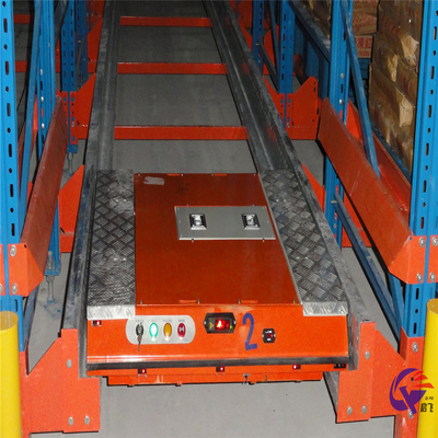 High Density Warehouse Racking Radio Shuttle Racking Remote Controlled
