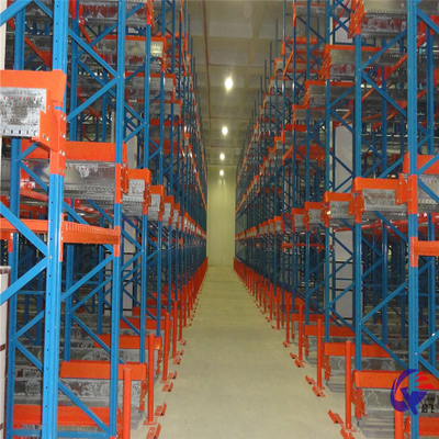 Supermarket Radio Shuttle Racking System Powder Coating Surface 1200x1200x3600mm