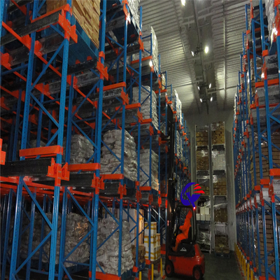 Industry Warehouse Radio Shuttle Pallet Racking For Large Quantity Goods Height 5-15m