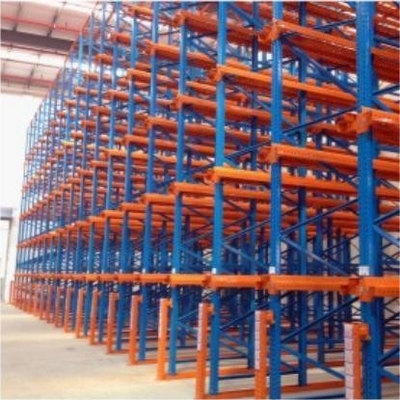 2000kg Capacity Drive In Push Back Pallet Racking For Versatile Warehouse Storage