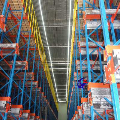 Adjustable Pallet Shuttle Racking System Heavy Duty With 1000-1500kg Load