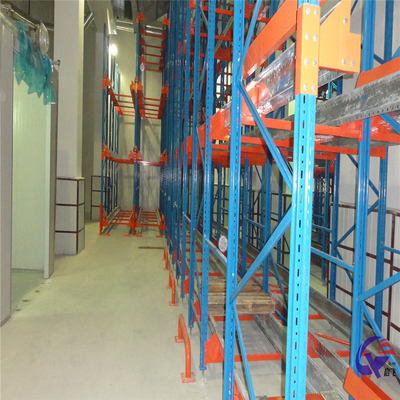 Automated Multi Deep Shuttle Heavy Duty Pallet Racking With Powder Coating