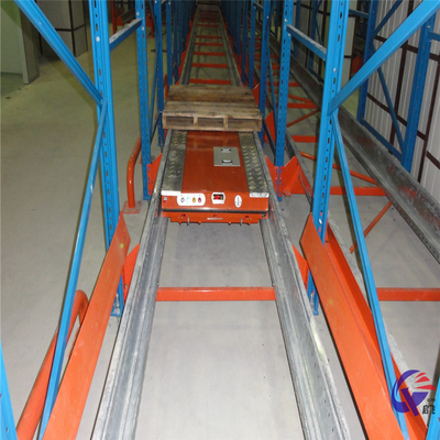 Automated Multi Deep Shuttle Heavy Duty Pallet Racking With Powder Coating
