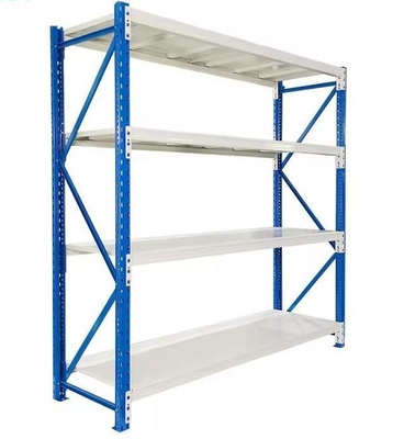 Pallet Racking Metal Rack Boltless Medium Duty Shelf Powder Coated 1500*600*2000