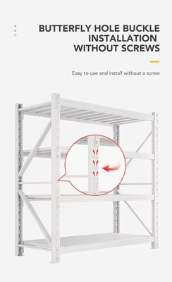 Medium Duty Racking Industrial Shelving For Racking Systems Warehouse Storage