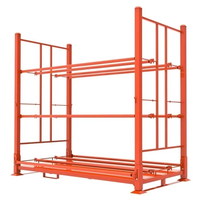 Customized Warehouse Steel Tire Storage Stacking Rack With Powder Coating In Marke