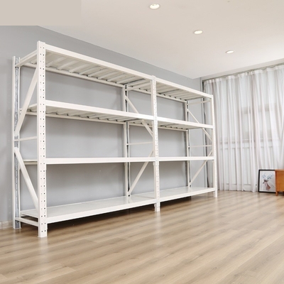 Industrial Warehouse Stacking Racks Shelves With Customized Light Duty Storage