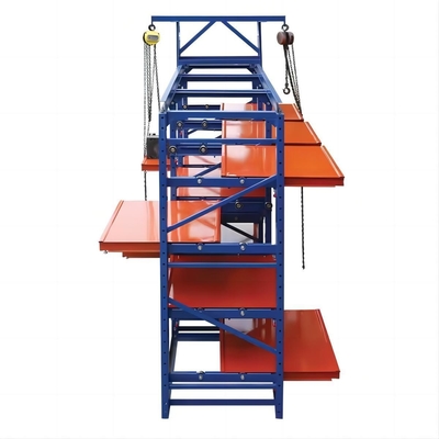 Anti-Wear Heavy Duty Customized Mould Racks For Closed Open Serviceability Mould
