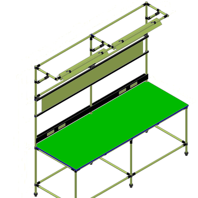 Plastic Industri Logistics Tool Cabinet with Workbench Conventional Development Durable