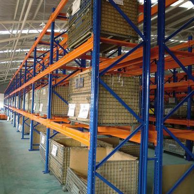 Customized Heavy Duty Warehouse Selective Pallet Storage Rack With Powder Coating