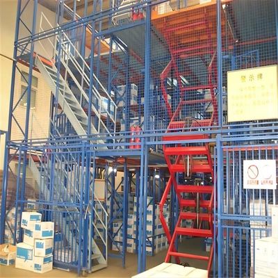 RAL-System Farb-Mezzanine-Speichersystem Kapazität 300-1500 Kgs pro Quadratmeter