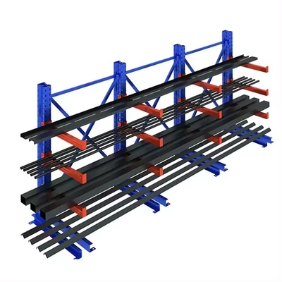 Heavy Duty Cantilever Warehouse Racking Shelf  With 24 Inches Arm Length