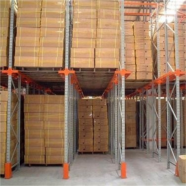 Steel Pallet Type Drive-in Warehouse Storage Rack System For Heavy Loads Height 5-15m
