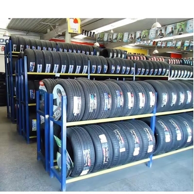 Stackable Steel Truck Tire Rack For Automotive Pallet Racking