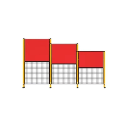 Steel Workshop Divider QF-Isolation Barrier For Warehouse Fencing Machine Guarding