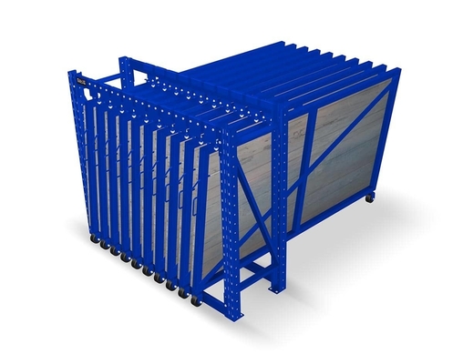 Customized Metal Sheet Roll Out Rack For Cleaning Workshop Package Gross Weight 100.000kg