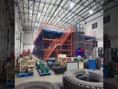 Anpassungsfähiges Mezzanine-Plattformsystem mit Q235B-Pulverbeschichtung