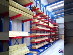 Industrie-Cantilever-Lagerregalen, H-Gitter-Cantileverregalen Einseitig und doppelseitig